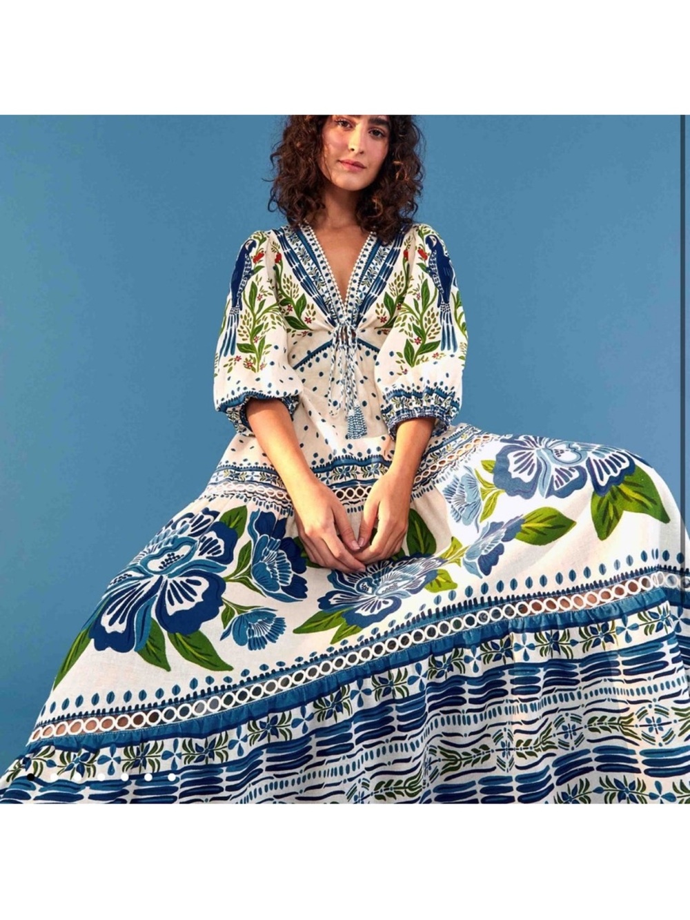 Farm Rio Macaw Flight dress